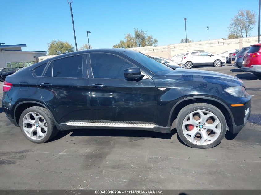 2013 BMW X6 xDrive50I VIN: 5UXFG8C52DL592113 Lot: 40816796