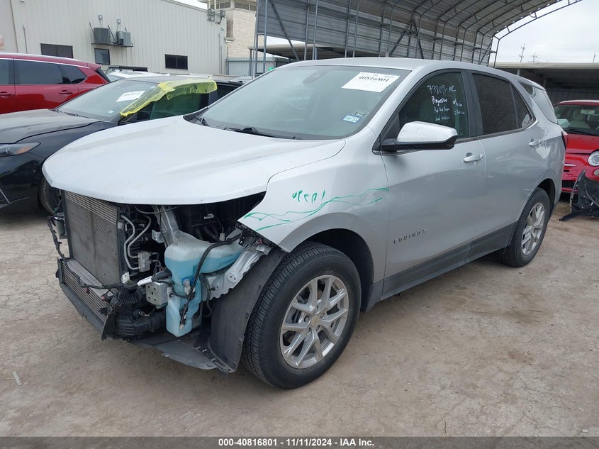 2022 CHEVROLET EQUINOX VIN: 3GNAXTEV1NL137486