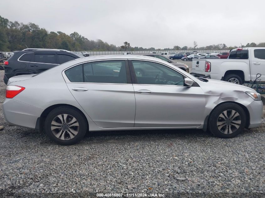 2014 Honda Accord Lx VIN: 1HGCR2F39EA188729 Lot: 40816807