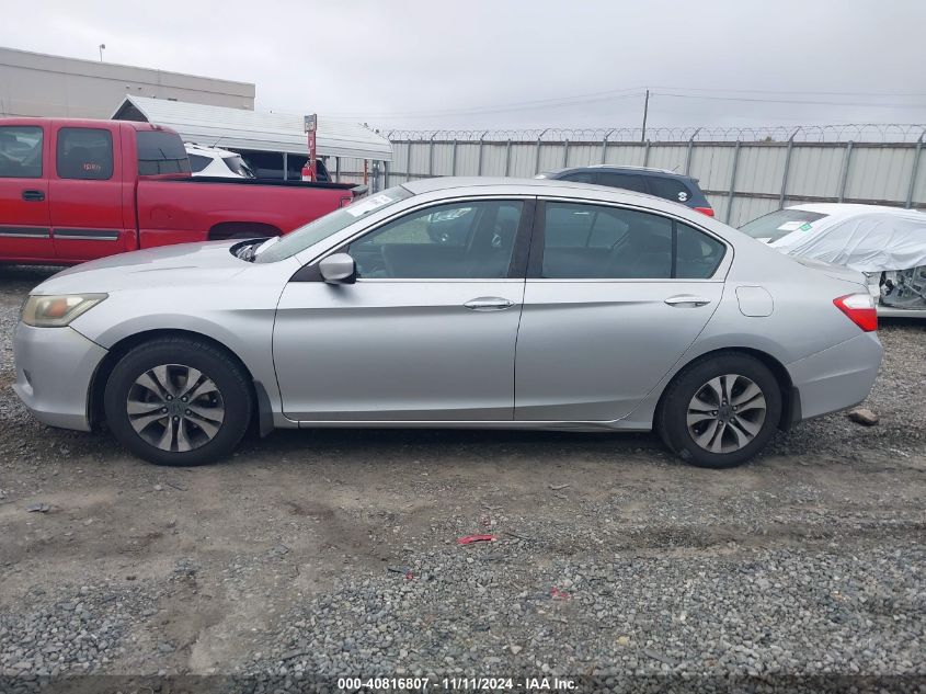 2014 Honda Accord Lx VIN: 1HGCR2F39EA188729 Lot: 40816807