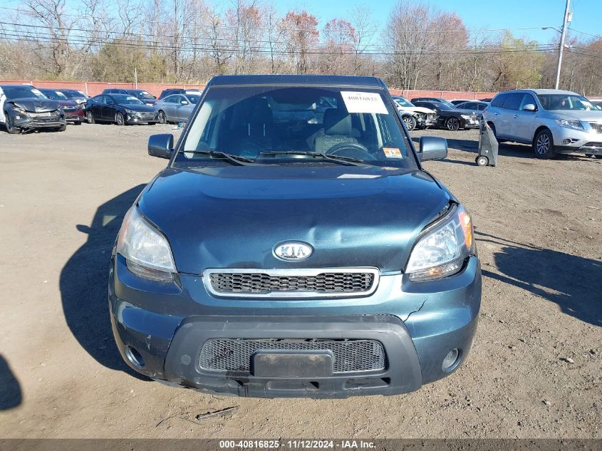 2011 Kia Soul + VIN: KNDJT2A28B7296709 Lot: 40816825