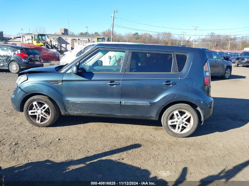 2011 Kia Soul + VIN: KNDJT2A28B7296709 Lot: 40816825