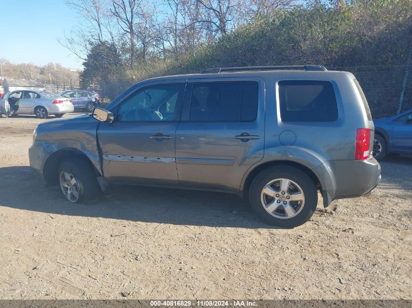 2010 Honda Pilot Ex VIN: 5FNYF4H49AB005958 Lot: 40816829