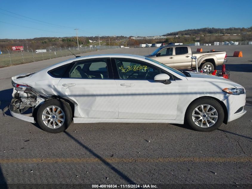 2018 FORD FUSION S - 3FA6P0G77JR272948