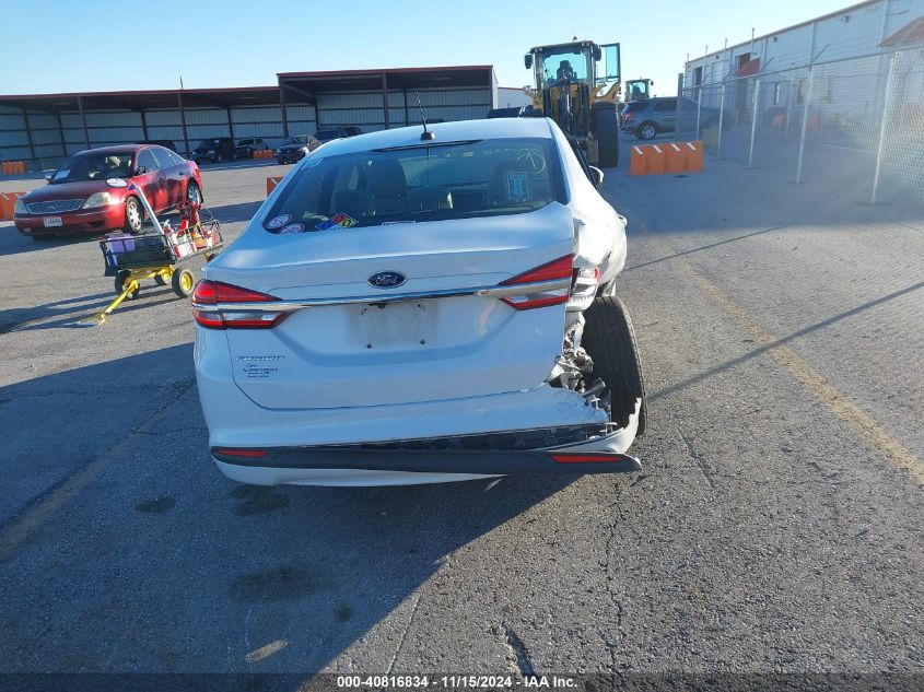 2018 Ford Fusion S VIN: 3FA6P0G77JR272948 Lot: 40816834