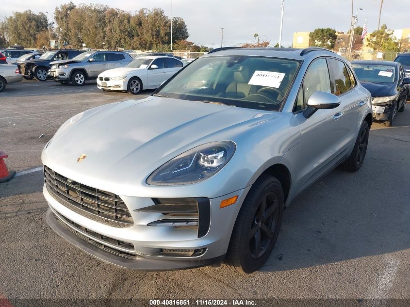 2020 Porsche Macan VIN: WP1AA2A58LLB09458 Lot: 40816851