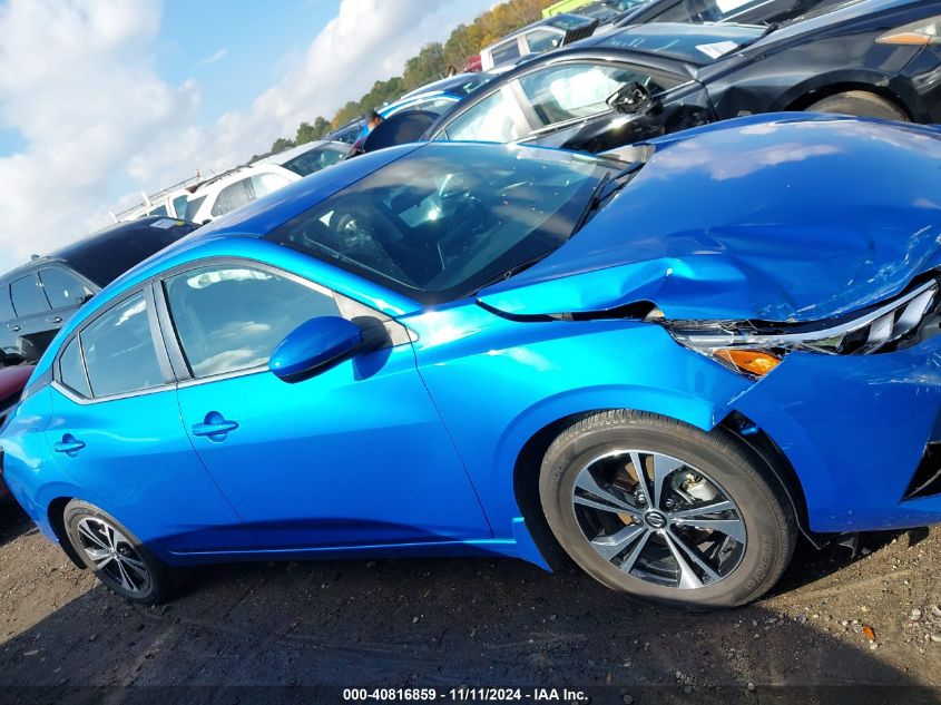 2022 Nissan Sentra Sv Xtronic Cvt VIN: 3N1AB8CVXNY253346 Lot: 40816859