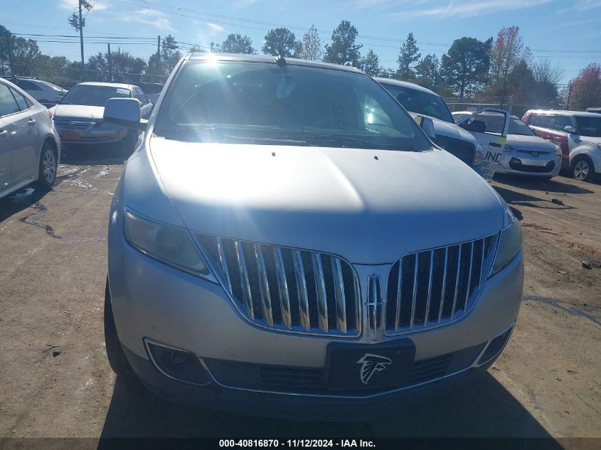 2011 Lincoln Mkx VIN: 2LMDJ8JK0BBJ16992 Lot: 40816870