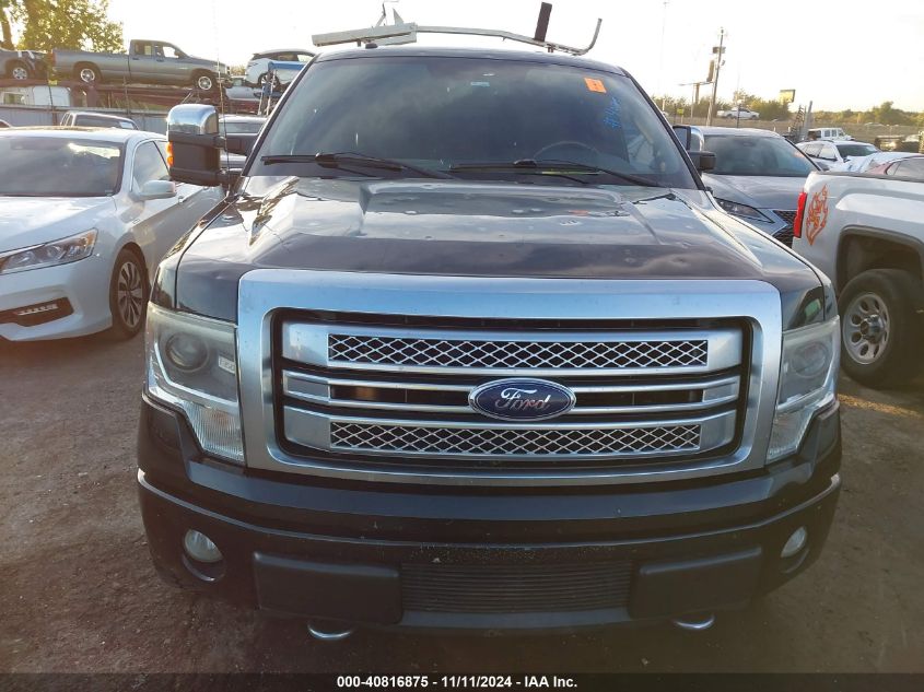 2013 Ford F-150 Platinum VIN: 1FTFW1ET0DFA67296 Lot: 40816875