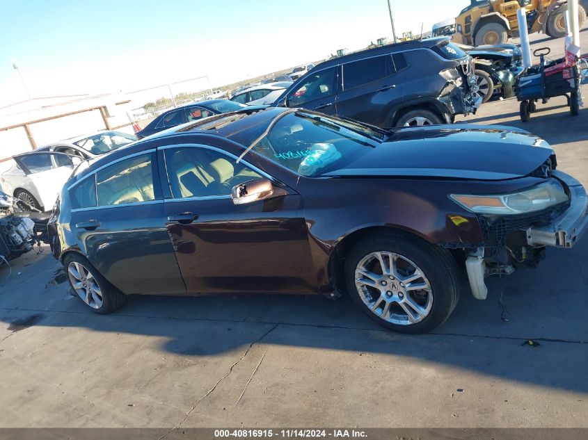 2011 Acura Tl 3.5 VIN: 19UUA8F25BA000869 Lot: 40816915