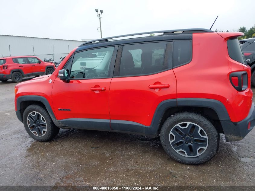 2015 Jeep Renegade Trailhawk VIN: ZACCJBCT3FPC35961 Lot: 40816950