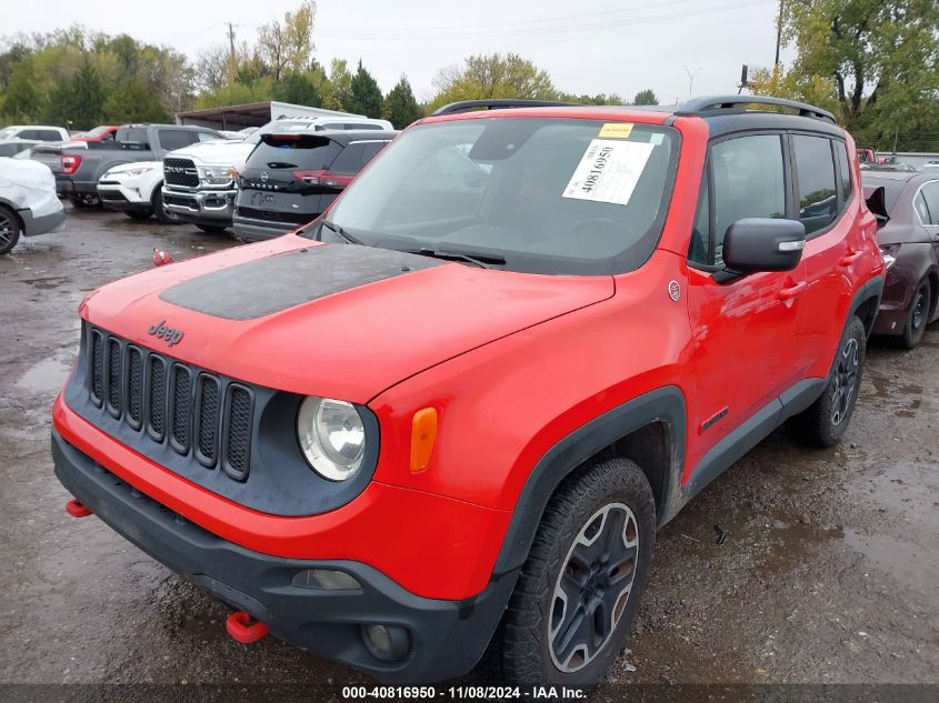 2015 Jeep Renegade Trailhawk VIN: ZACCJBCT3FPC35961 Lot: 40816950