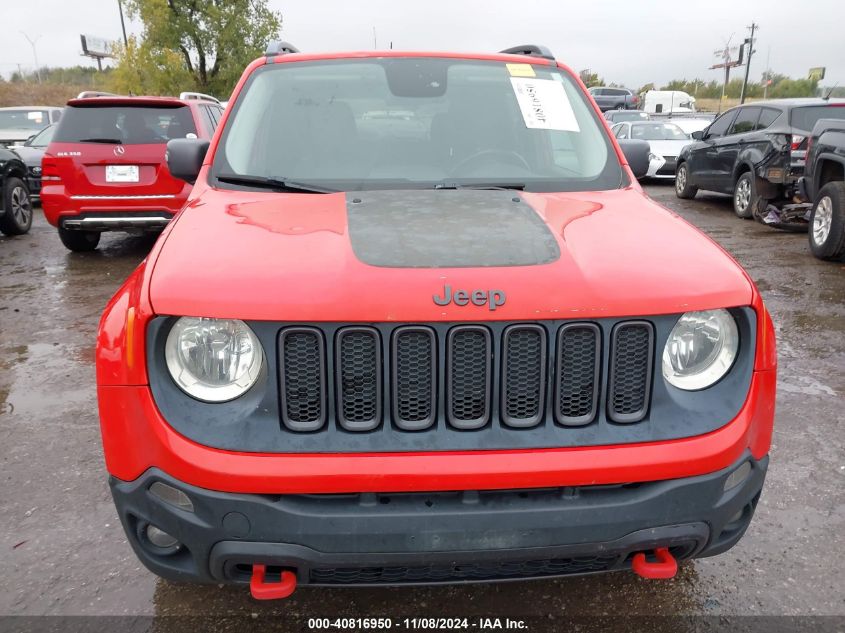 2015 Jeep Renegade Trailhawk VIN: ZACCJBCT3FPC35961 Lot: 40816950