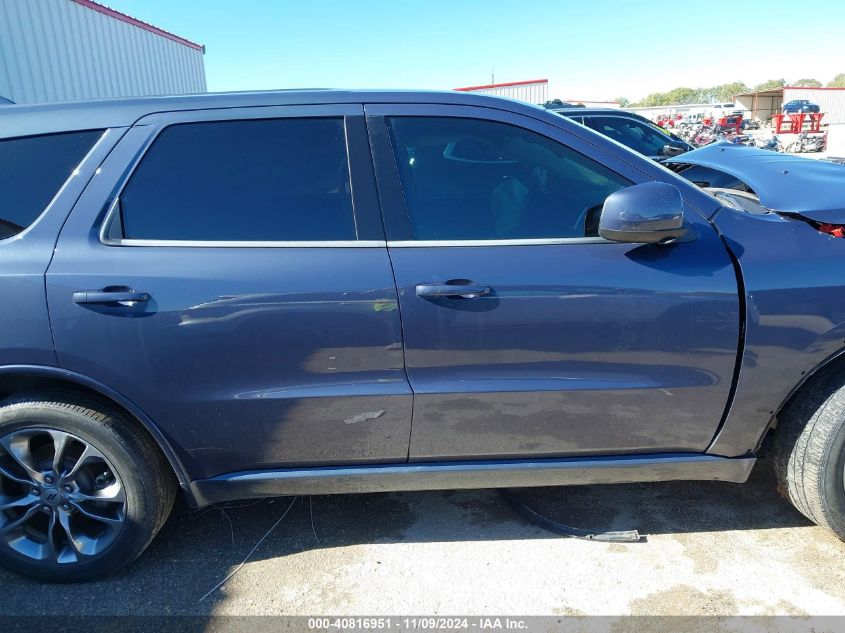 2019 Dodge Durango Gt Rwd VIN: 1C4RDHDG2KC779565 Lot: 40816951