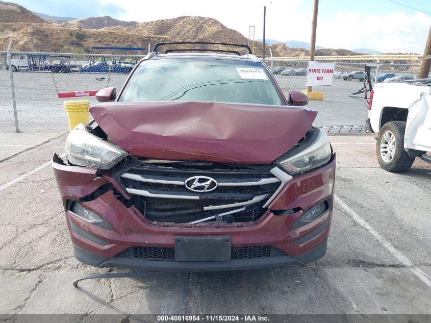 2017 Hyundai Tucson Se VIN: KM8J33A41HU389150 Lot: 40816954