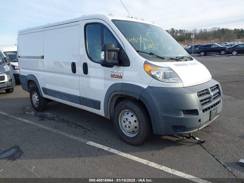 Vin: 3c6trvag1je150310, lot: 41306541, ram promaster 1500 low roof 136 wb 2018 img_1