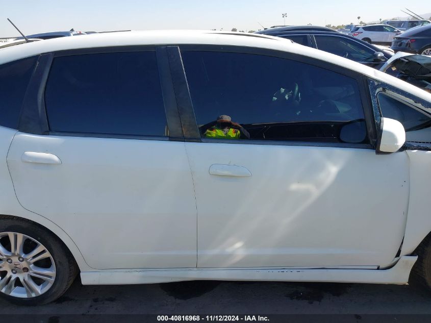 2010 Honda Fit Sport VIN: JHMGE8H65AS008140 Lot: 40816968