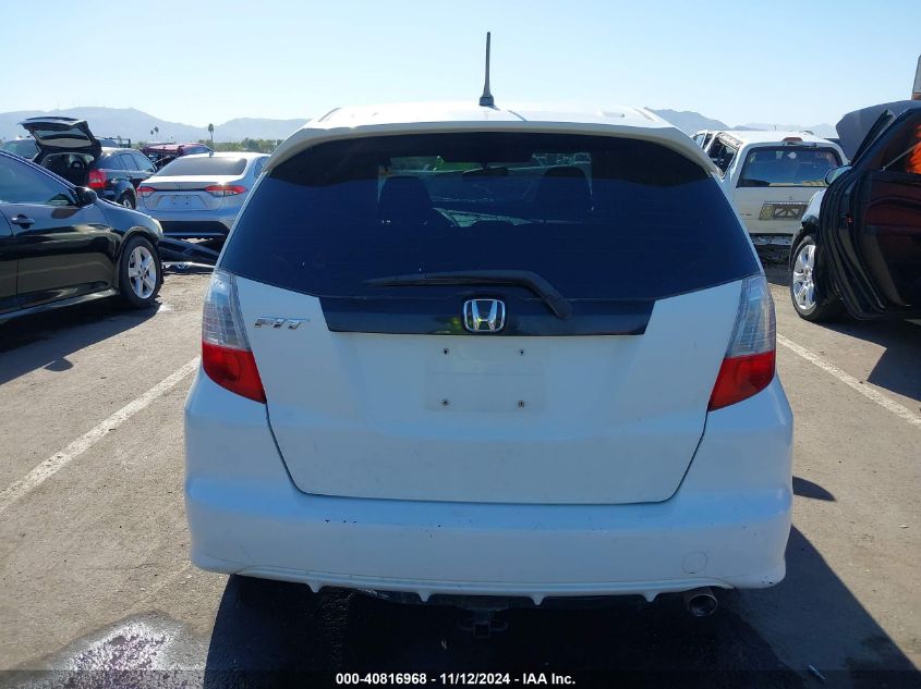 2010 Honda Fit Sport VIN: JHMGE8H65AS008140 Lot: 40816968