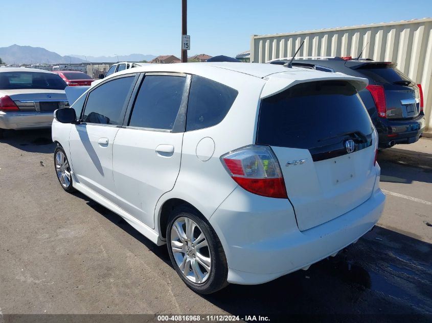 2010 Honda Fit Sport VIN: JHMGE8H65AS008140 Lot: 40816968