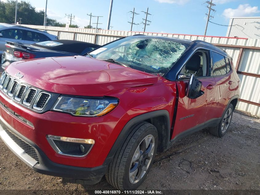 2020 Jeep Compass Limited 4X4 VIN: 3C4NJDCB1LT247249 Lot: 40816970