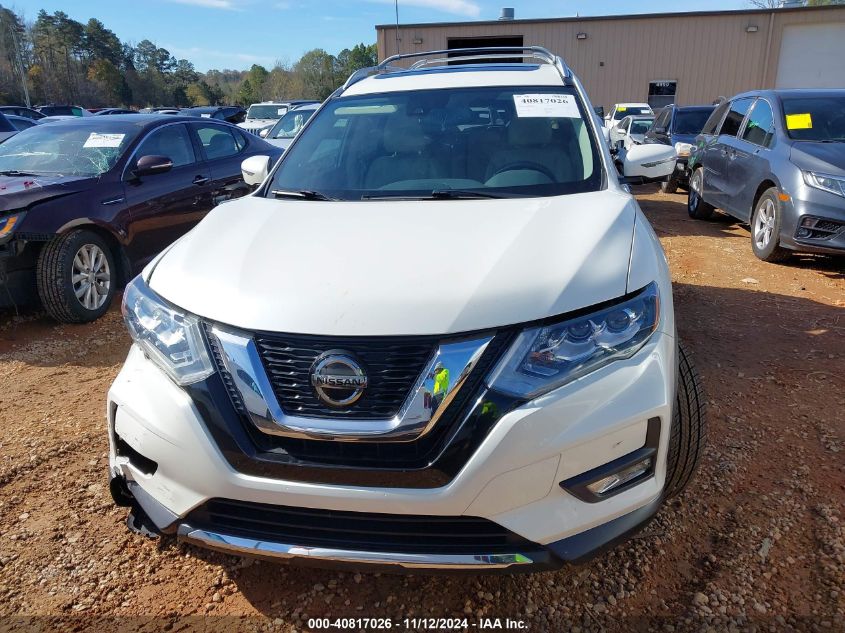 2018 Nissan Rogue Sl VIN: JN8AT2MVXJW346167 Lot: 40817026