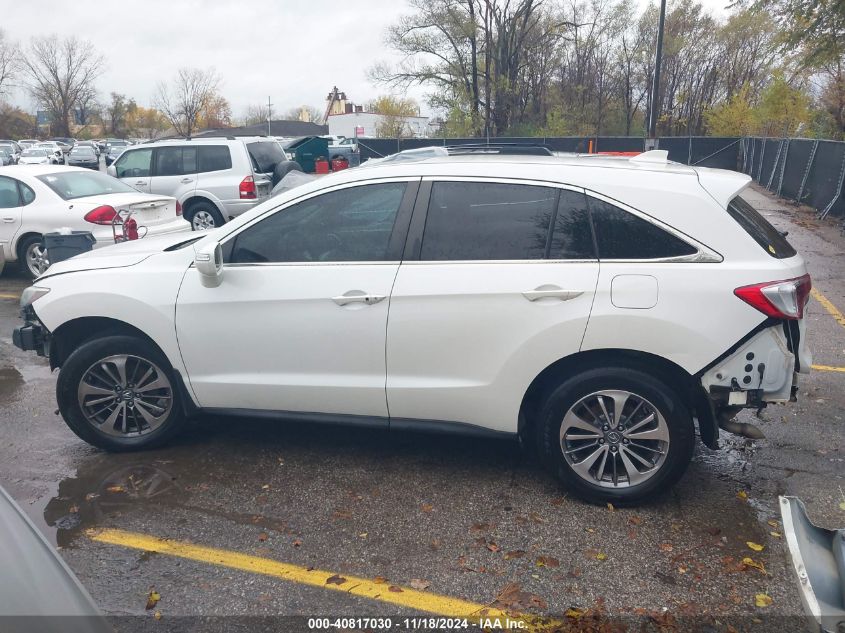 2016 Acura Rdx Advance VIN: 5J8TB4H79GL016546 Lot: 40817030