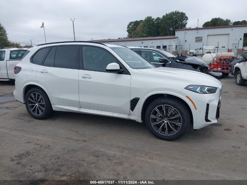 2025 BMW X5 xDrive40I VIN: 5UX23EU01S9X79168 Lot: 40817037