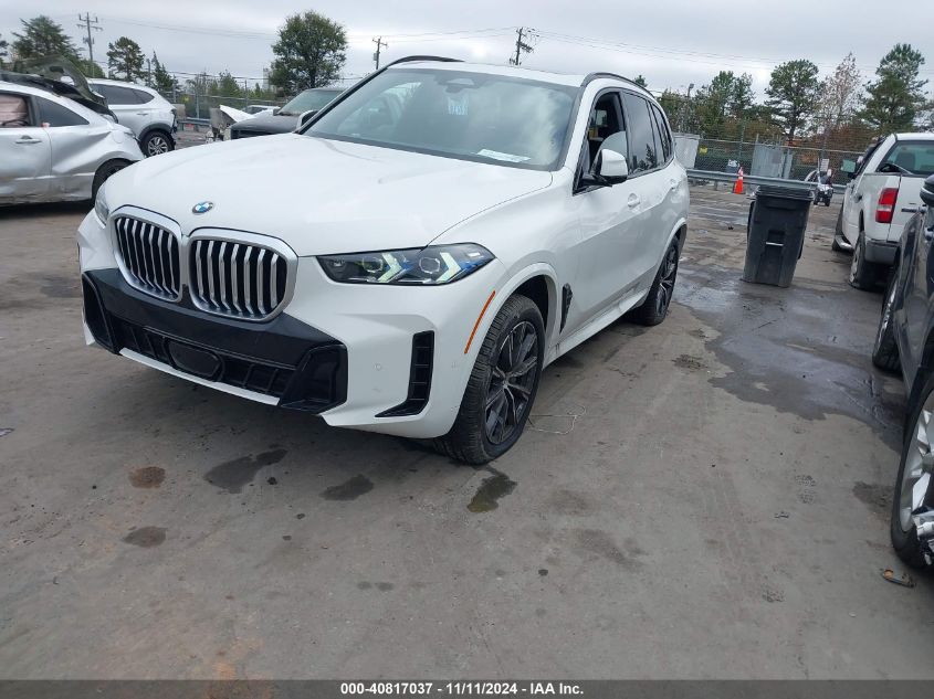 2025 BMW X5 xDrive40I VIN: 5UX23EU01S9X79168 Lot: 40817037