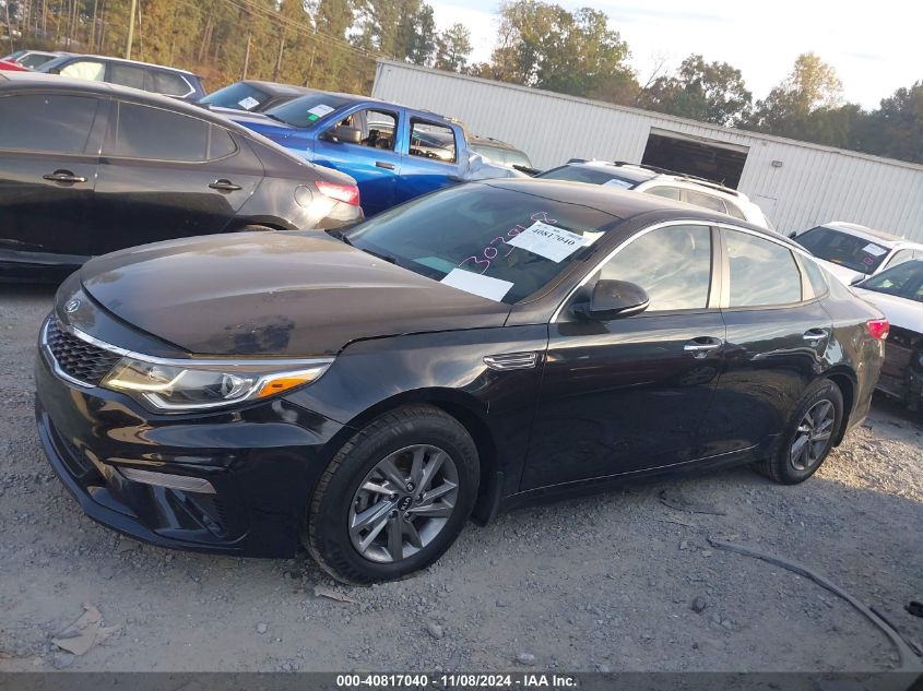 2019 Kia Optima Lx VIN: 5XXGT4L37KG303068 Lot: 40817040