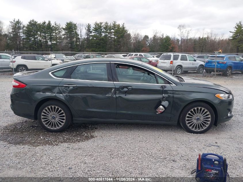 2015 Ford Fusion Titanium VIN: 3FA6P0D96FR175561 Lot: 40817044