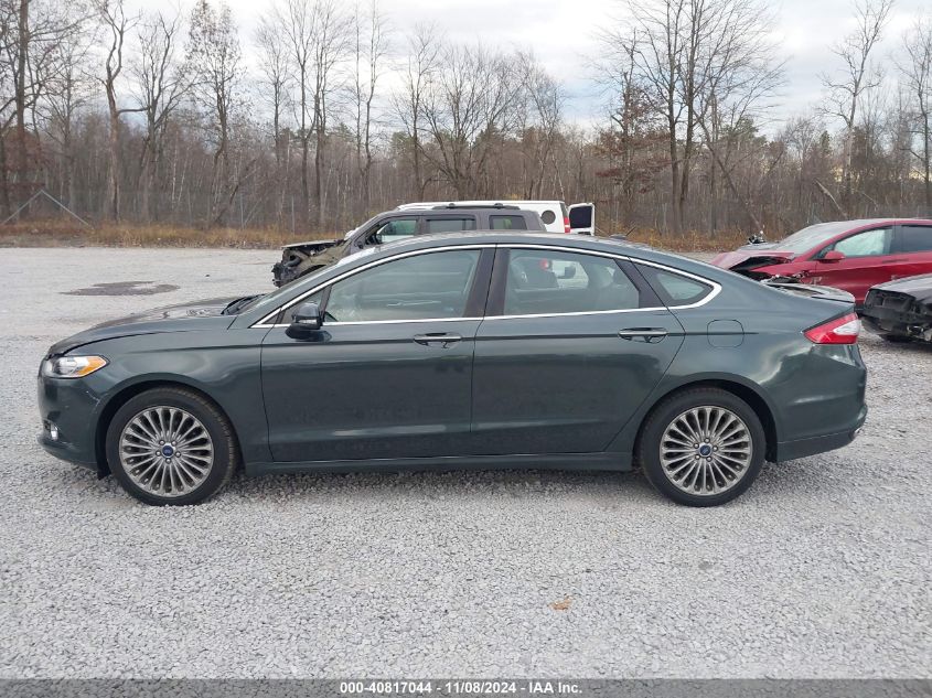 2015 Ford Fusion Titanium VIN: 3FA6P0D96FR175561 Lot: 40817044