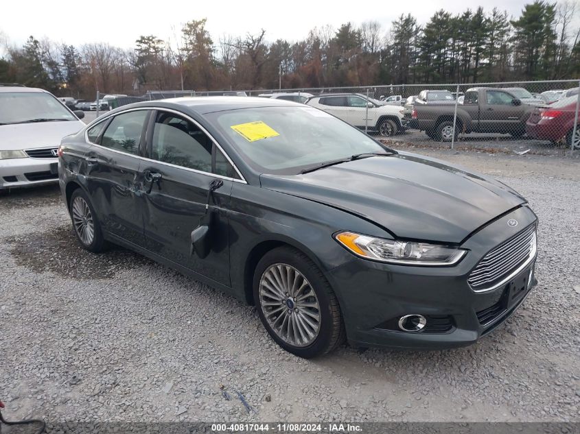 2015 Ford Fusion Titanium VIN: 3FA6P0D96FR175561 Lot: 40817044