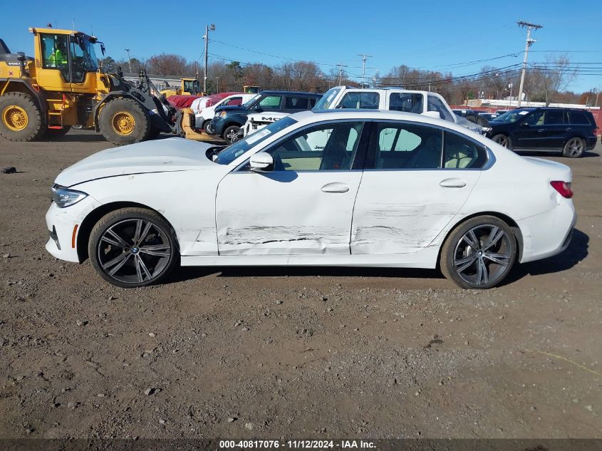 2020 BMW 330I xDrive VIN: 3MW5R7J06L8B11677 Lot: 40817076