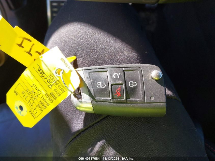 2020 VOLKSWAGEN GOLF GTI 2.0T AUTOBAHN/2.0T S/2.0T SE - 3VW6T7AU4LM012792