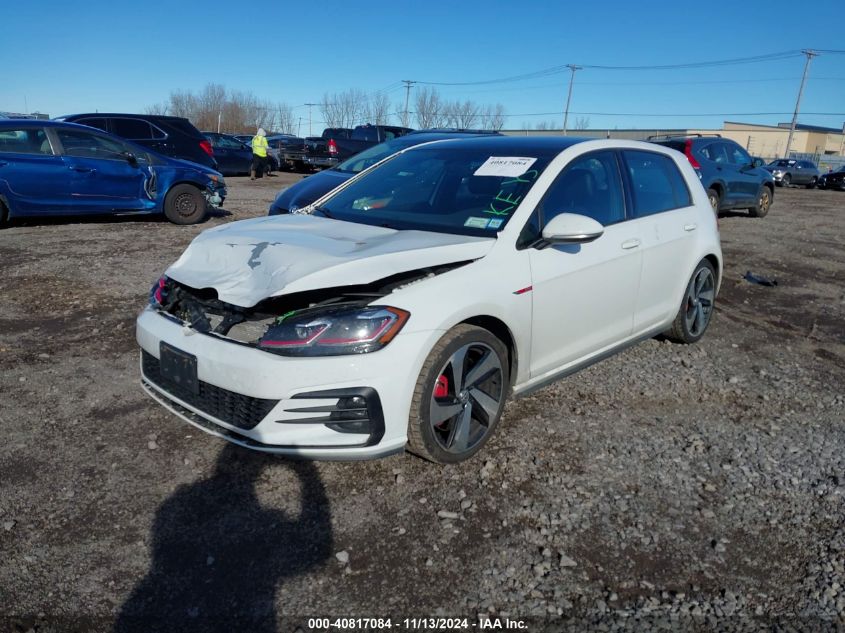 2020 VOLKSWAGEN GOLF GTI 2.0T AUTOBAHN/2.0T S/2.0T SE - 3VW6T7AU4LM012792