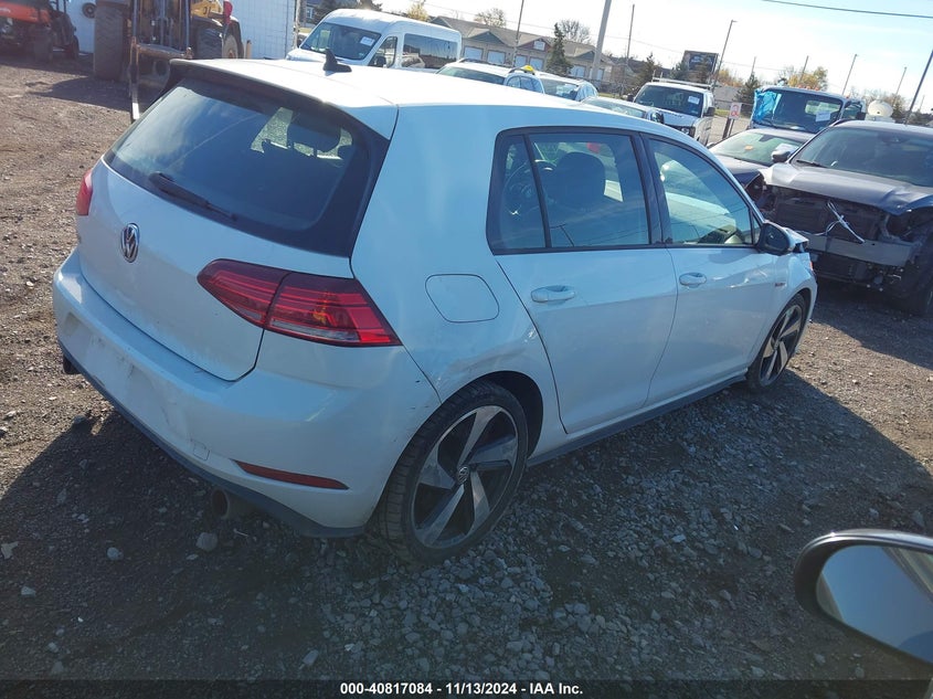 2020 VOLKSWAGEN GOLF GTI 2.0T AUTOBAHN/2.0T S/2.0T SE - 3VW6T7AU4LM012792