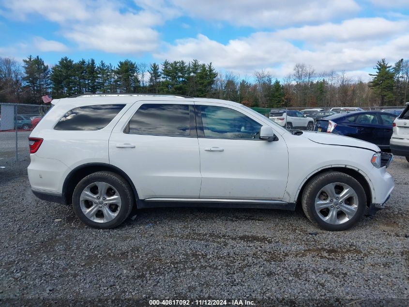 2014 Dodge Durango Limited VIN: 1C4RDJDG0EC520441 Lot: 40817092