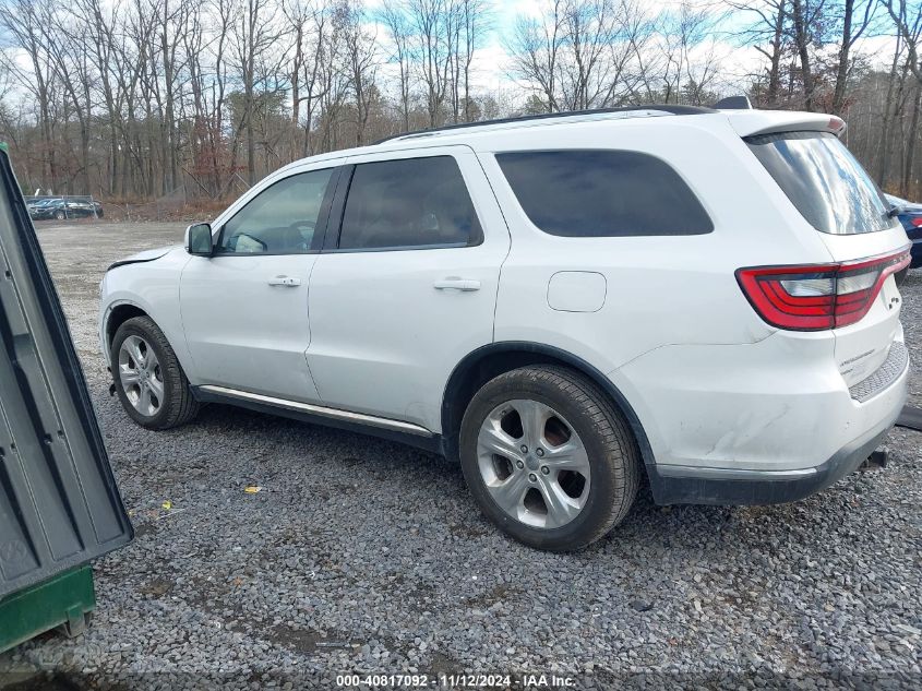 2014 Dodge Durango Limited VIN: 1C4RDJDG0EC520441 Lot: 40817092