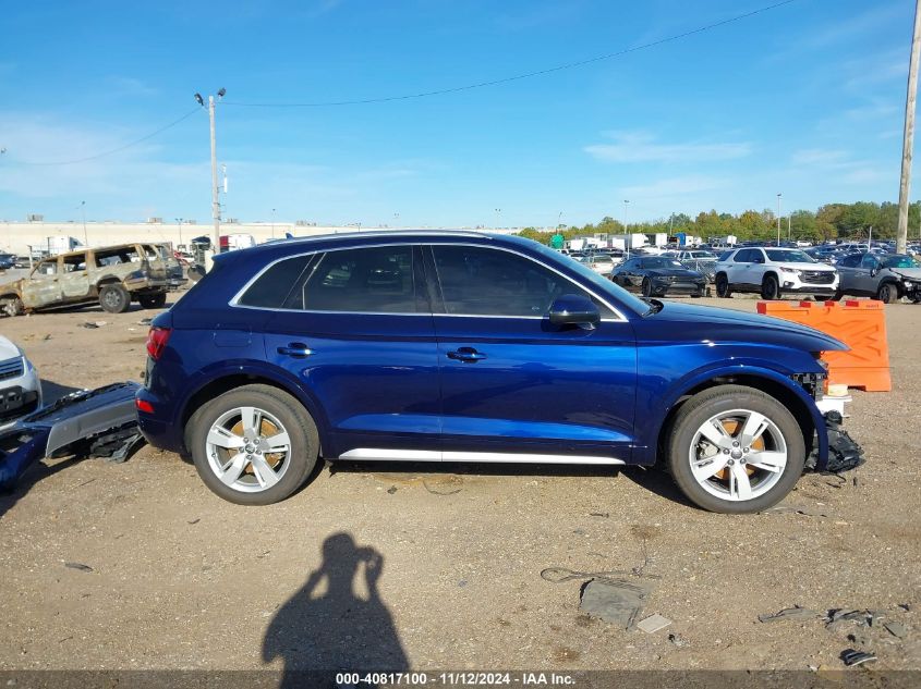 2018 Audi Q5 2.0T Premium/2.0T Tech Premium VIN: WA1BNAFY5J2231067 Lot: 40817100