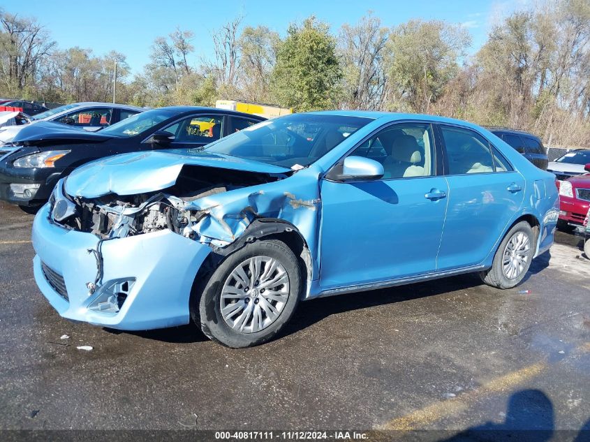 2012 Toyota Camry Hybrid Le VIN: 4T1BD1FK9CU046110 Lot: 40817111