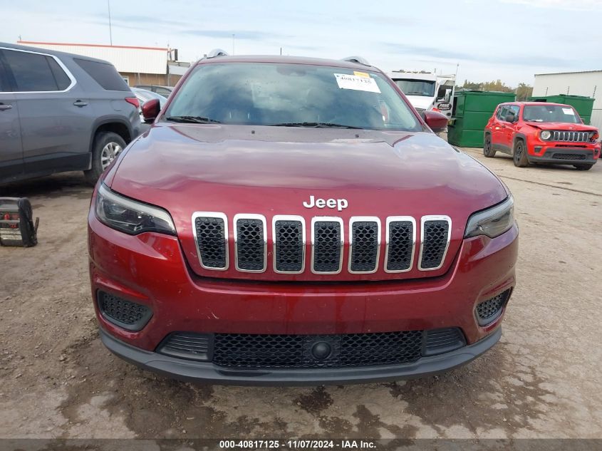 2021 Jeep Cherokee Latitude Fwd VIN: 1C4PJLCB6MD116232 Lot: 40817125