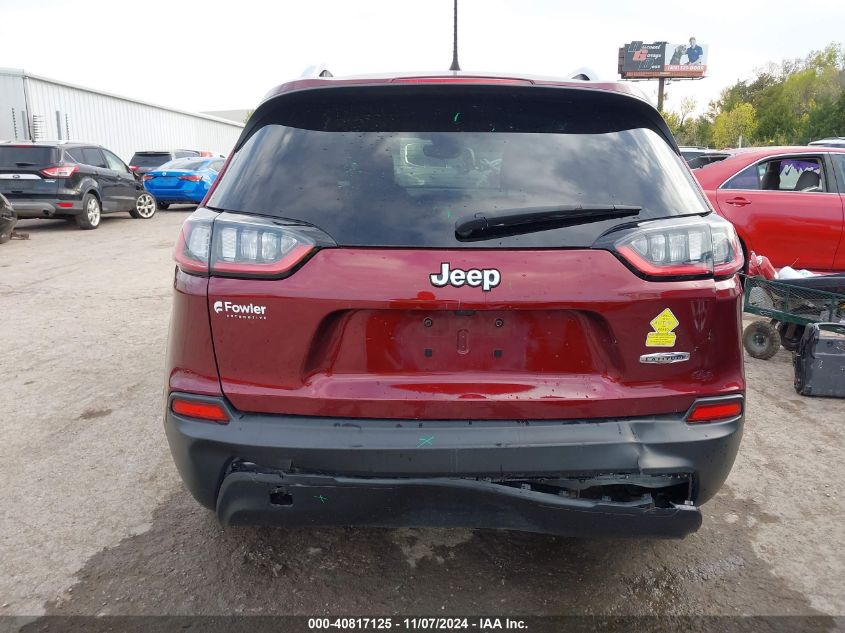 2021 Jeep Cherokee Latitude Fwd VIN: 1C4PJLCB6MD116232 Lot: 40817125