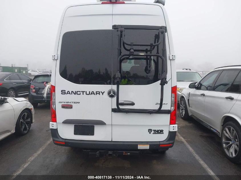 2022 Mercedes-Benz Sprinter 2500 VIN: W1X4EBHY1NP450358 Lot: 40817138