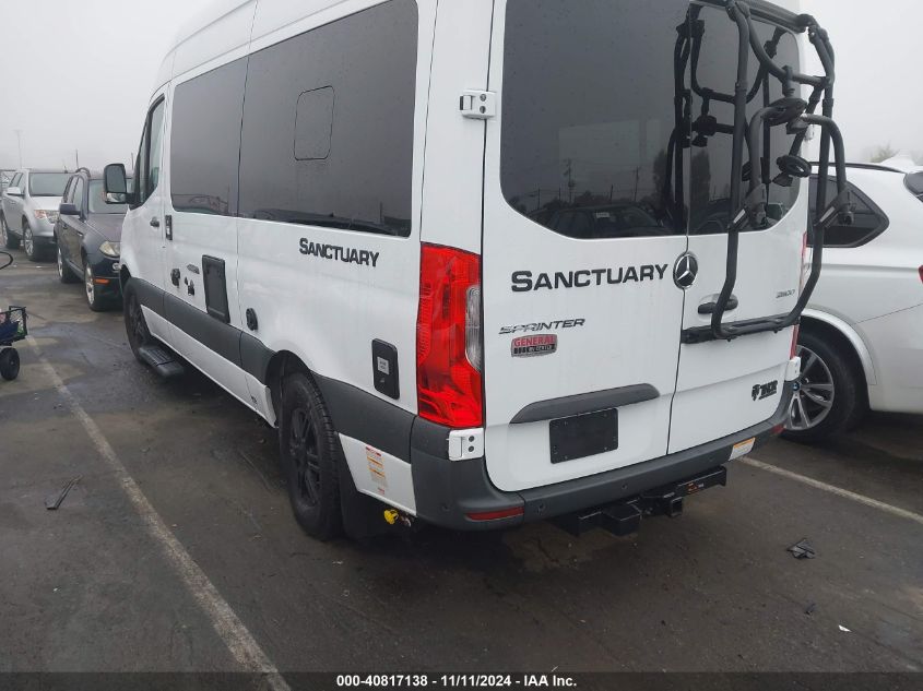 2022 Mercedes-Benz Sprinter 2500 VIN: W1X4EBHY1NP450358 Lot: 40817138