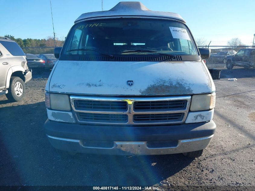 1995 Dodge Ram Van B2500 VIN: 2B6HB21Y7SK513815 Lot: 40817145