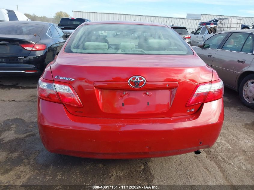 2007 Toyota Camry Le VIN: 4T1BE46K47U142425 Lot: 40817151