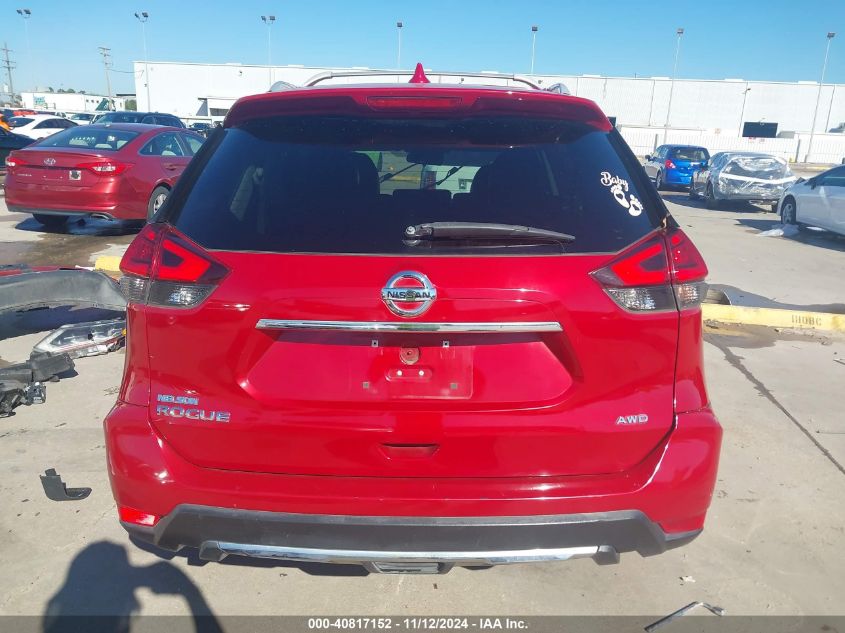 2017 Nissan Rogue S VIN: 5N1AT2MM2HC842140 Lot: 40817152