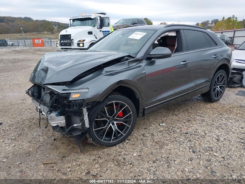 2023 Audi Q8 Premium Plus 55 Tfsi Quattro Tiptronic VIN: WA1EVBF10PD050123 Lot: 40817153