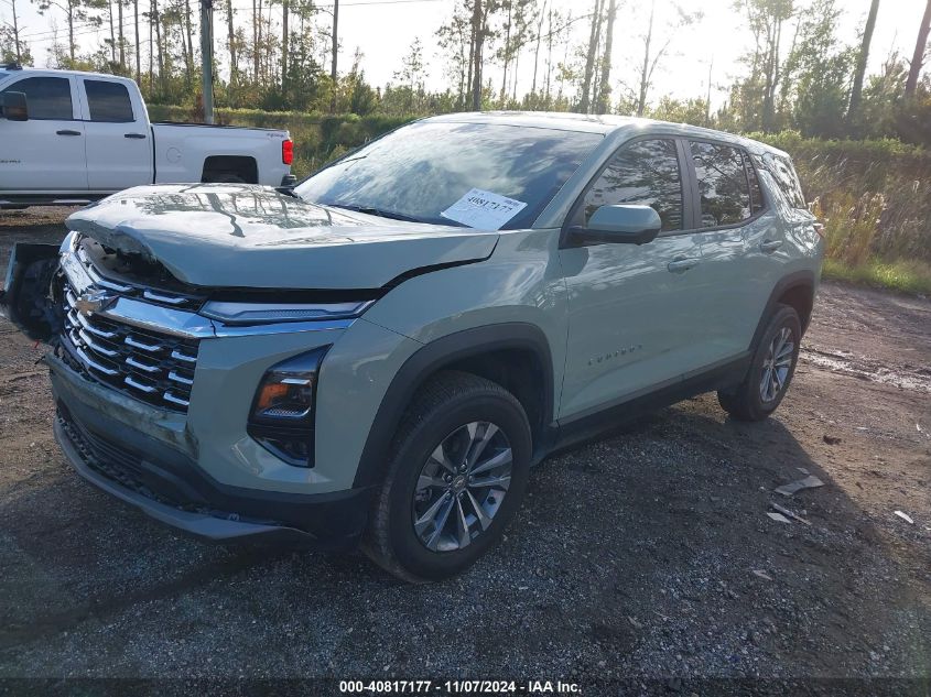 2025 CHEVROLET EQUINOX FWD LT - 3GNAXHEG5SL121673