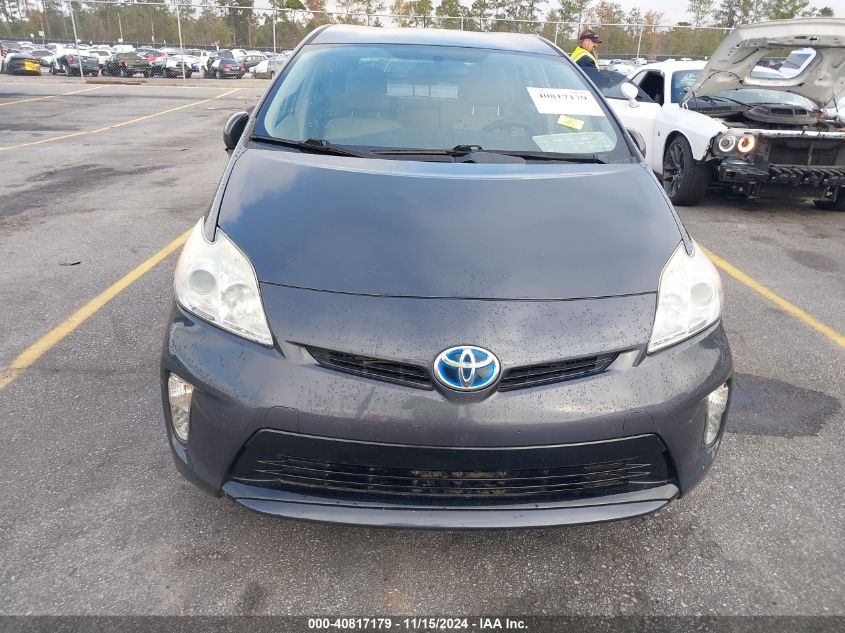 2013 Toyota Prius Two VIN: JTDKN3DU3D5541190 Lot: 40817179